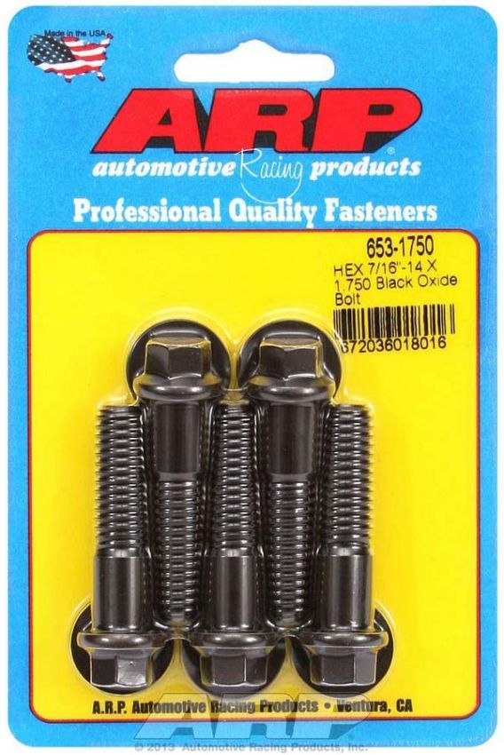 ARP ARP653-1750 Bolt Kit - 6pt. (5) 7/16-14 x 1.750