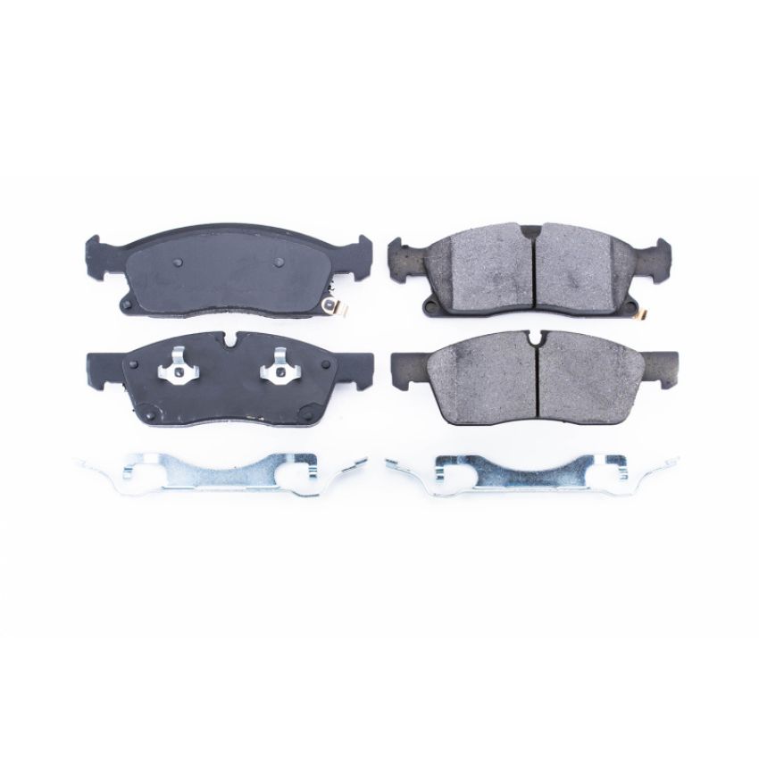 PowerStop 17-1904 PowerStop - Z17 Low-Dust Ceramic Brake Pads with Hardware