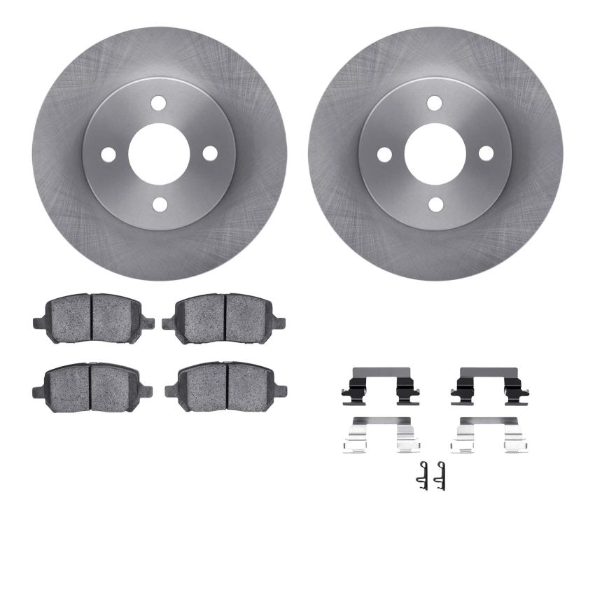 Dynamic Friction 6512-53022 Rotor Kit