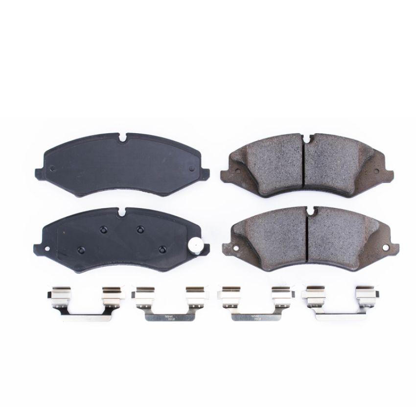 PowerStop 17-1429 PowerStop - Z17 Low-Dust Ceramic Brake Pads with Hardware