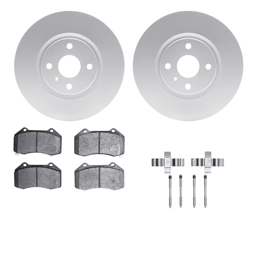 Dynamic Friction 4512-80102 Rotor Kit