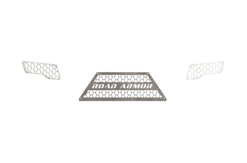 Road Armor 3152DRMH 15-19 Chevy 2500 iDentity Rear Bumper Components - Hyve Mesh - Raw