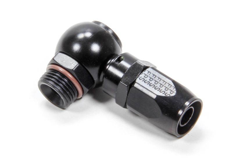 FRAGOLA FRG100008 #8 Banjo Hose Fitting Straight - Black