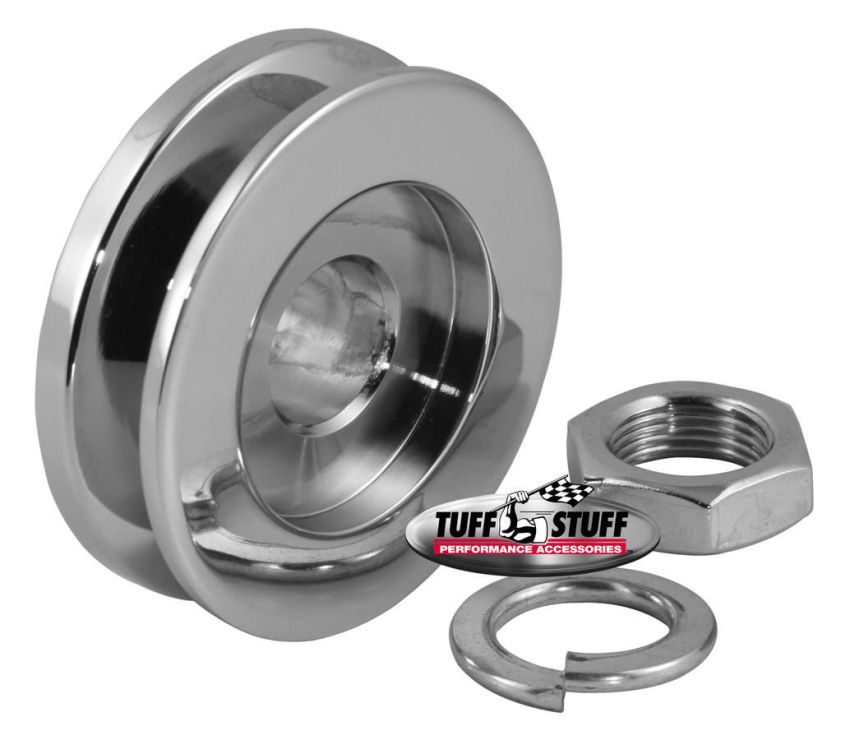 TUFF-STUFF TFS7610E Alternator Chrome Single V-Pulley