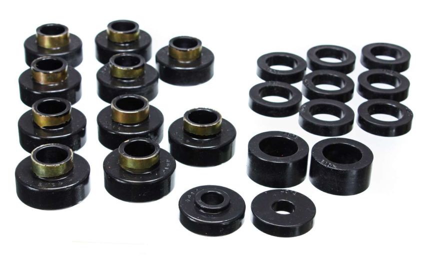 ENERGY SUSPENSION ENE2-4102G 80-86 CJ Body Mounts Black