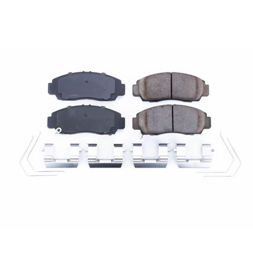 PowerStop 17-1506 PowerStop - Z17 Low-Dust Ceramic Brake Pads with Hardware