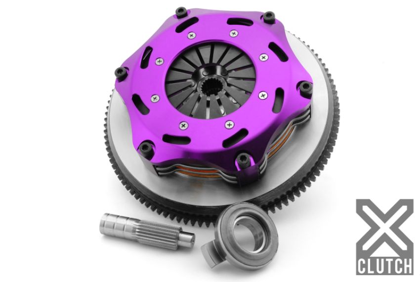 XCLUTCH XKTY18522-2E 05-06 Toyota Corolla XRS 1.8L 7.25in Twin Solid Ceramic Clutch Kit