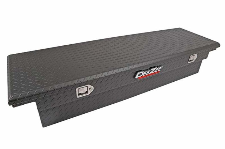 Dee Zee DZ8170 Deezee Universal Tool Box - Red Crossover - Single Lid BT Alum Full Size