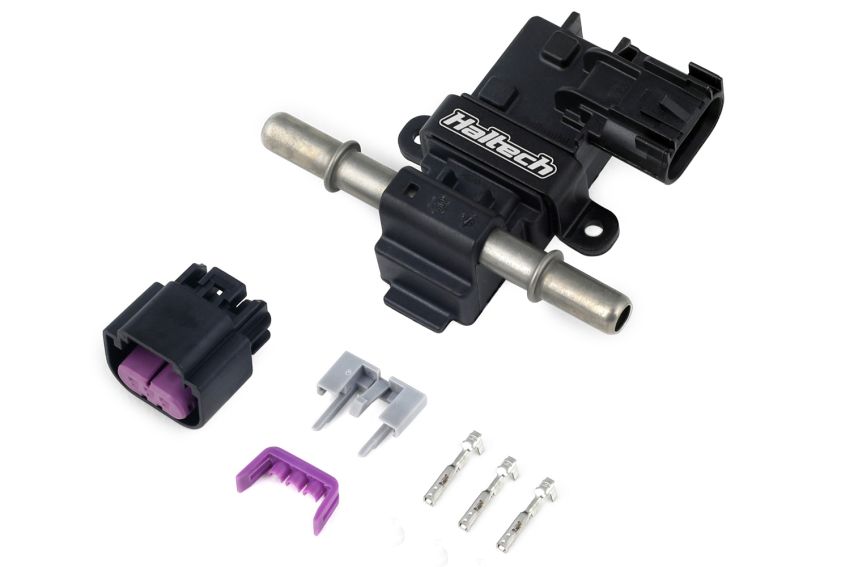 Haltech HT-011000 Flex Fuel Composition Sensor for 3/8 (GM Spring Lock) Fittings w/Plug & Pins