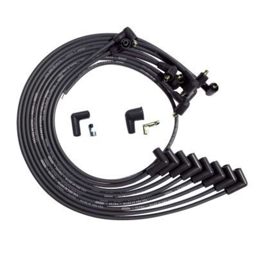 MOROSO MOR51044 Ultra Plug Wire Set BBC Under V/C Black