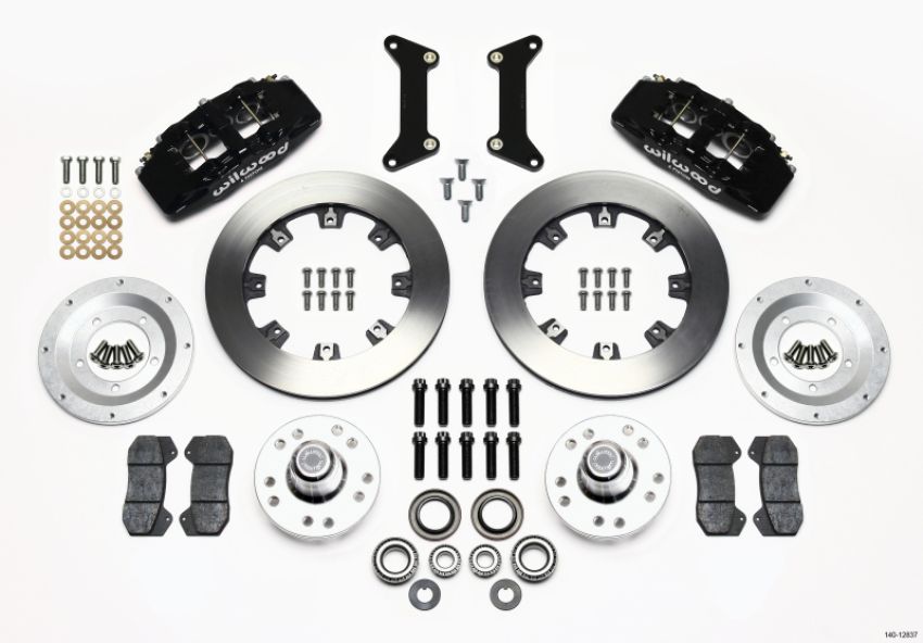 Wilwood 140-12837 Dynapro 6 Front Hub Kit 12.19in 79-87 GM G Body