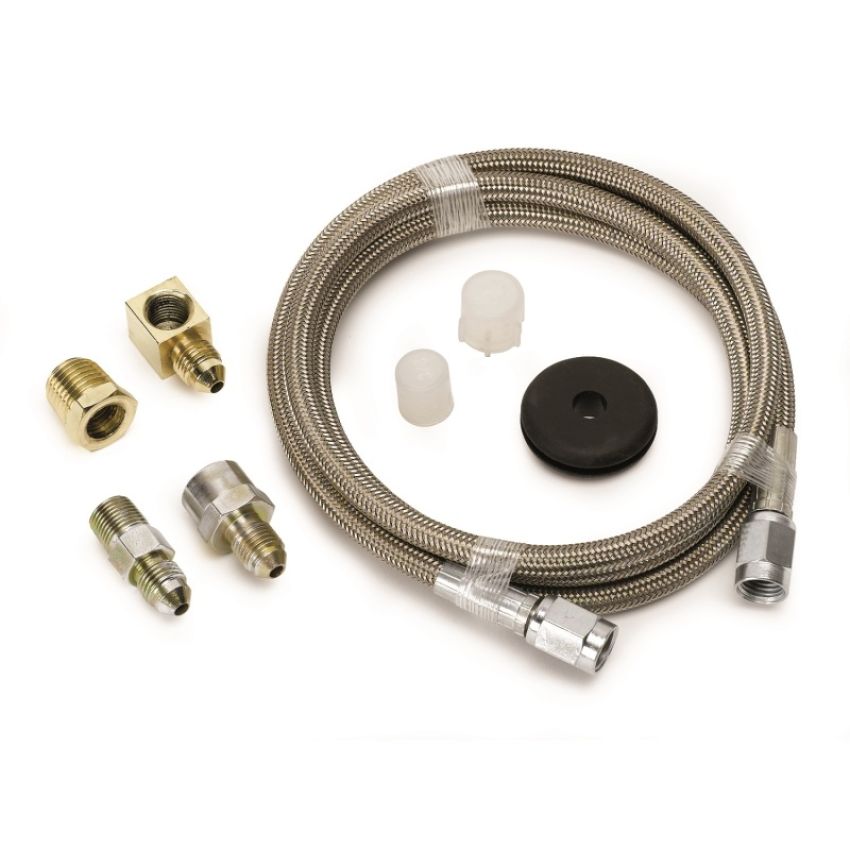 AutoMeter 3235 LINE, BRAIDED STAINLESS STEEL, #3 DIA., 4FT. LENGTH, -3AN AND 1/8
