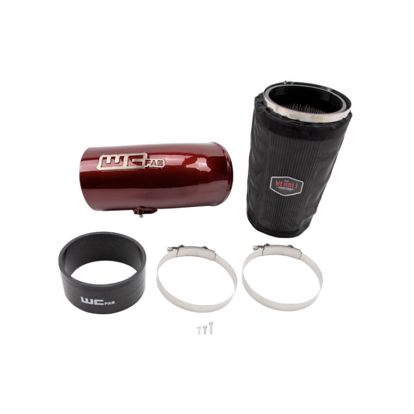 Wehrli WCF100827-GW Cummins 2nd Gen Swap 5 in. Intake Kit - Gloss White