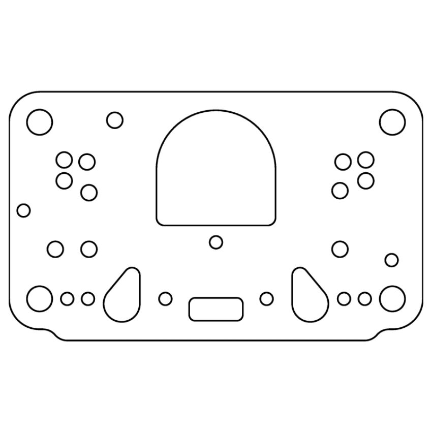 Cometic Gasket CP15243 Cometic Holley Metering Block Gaskets .062in MP - 3 Circuit - 20 Pack