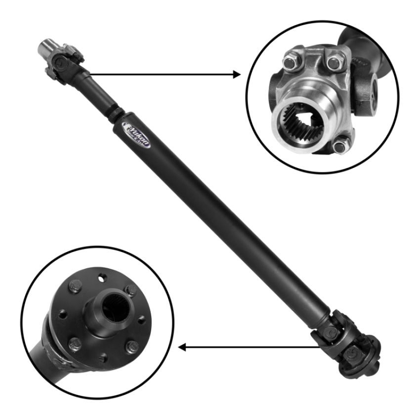 Yukon Gear & Axle YDS059 Yukon Performance Rear Driveshaft HD 2018 Jeep JL Rubicon 4 Door Manual