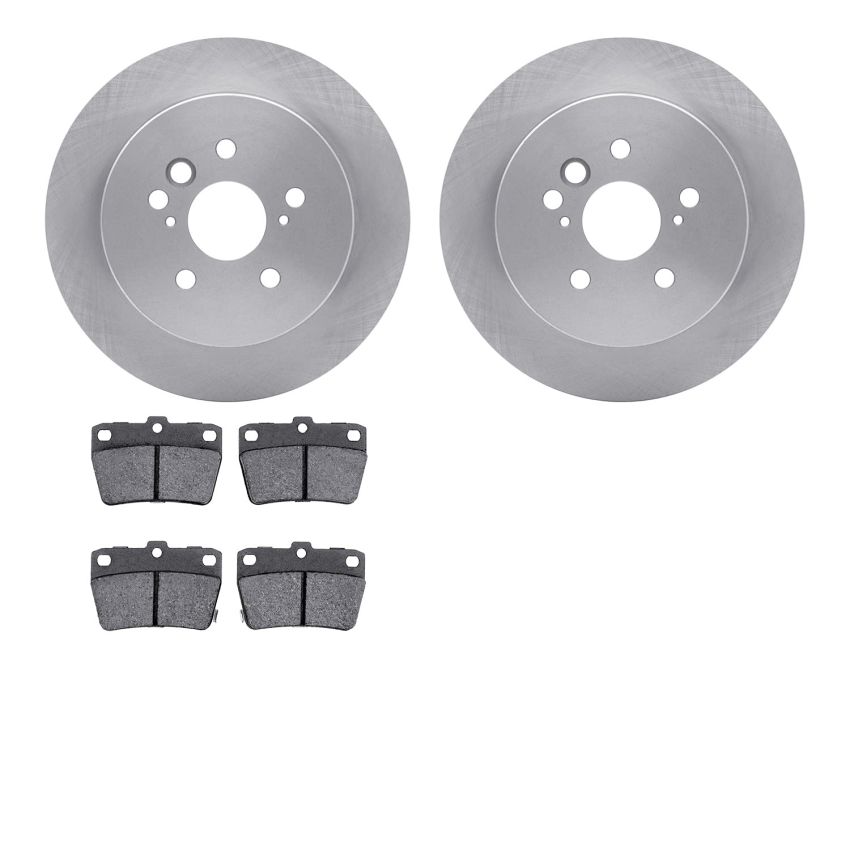 Dynamic Friction 6502-76638 Rotor Kit