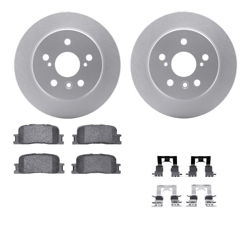 Dynamic Friction 4512-76162 Rotor Kit