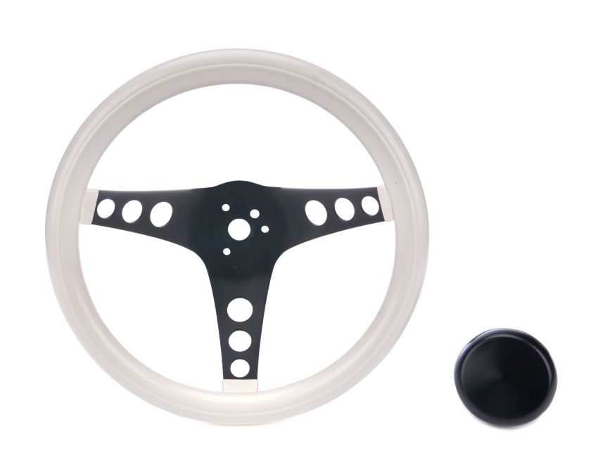GRANT GRT334W Classic Wheel White Grip