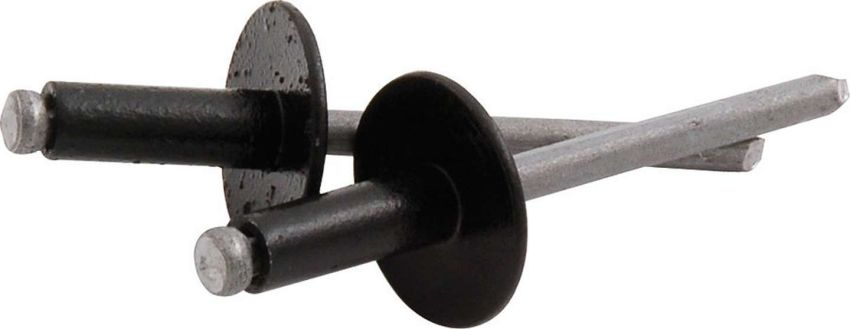 ALLSTAR PERFORMANCE ALL18168 Lg Hd Rivet 250Pk Black