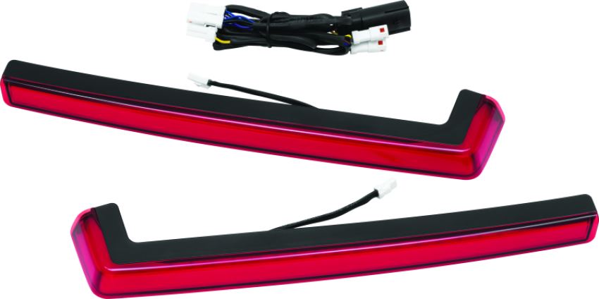 Kuryakyn 2943 Tracer Tour Pak Side Lights Red Lens