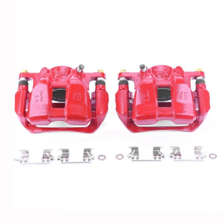 PowerStop S7106 Red Powder Coated Calipers