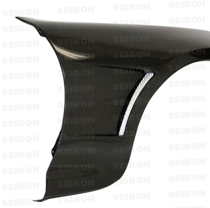 Seibon FF9398TYSUP 93-98 Toyota Supra OEM-Style Carbon Fiber Fenders (Pair)