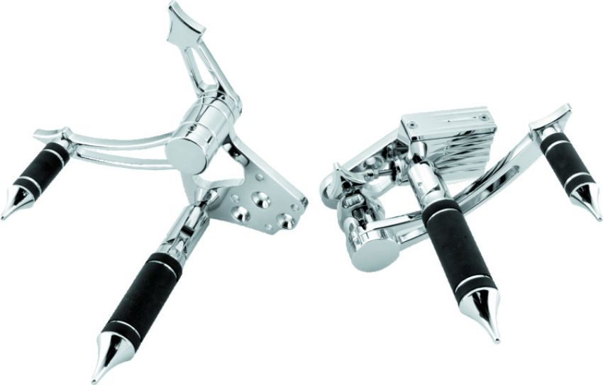 Bikers Choice 482404 58-84 FL 71-86 FX 86-99 FXST FLST Chrome Gladiator Forward Controls 5/8 Bore