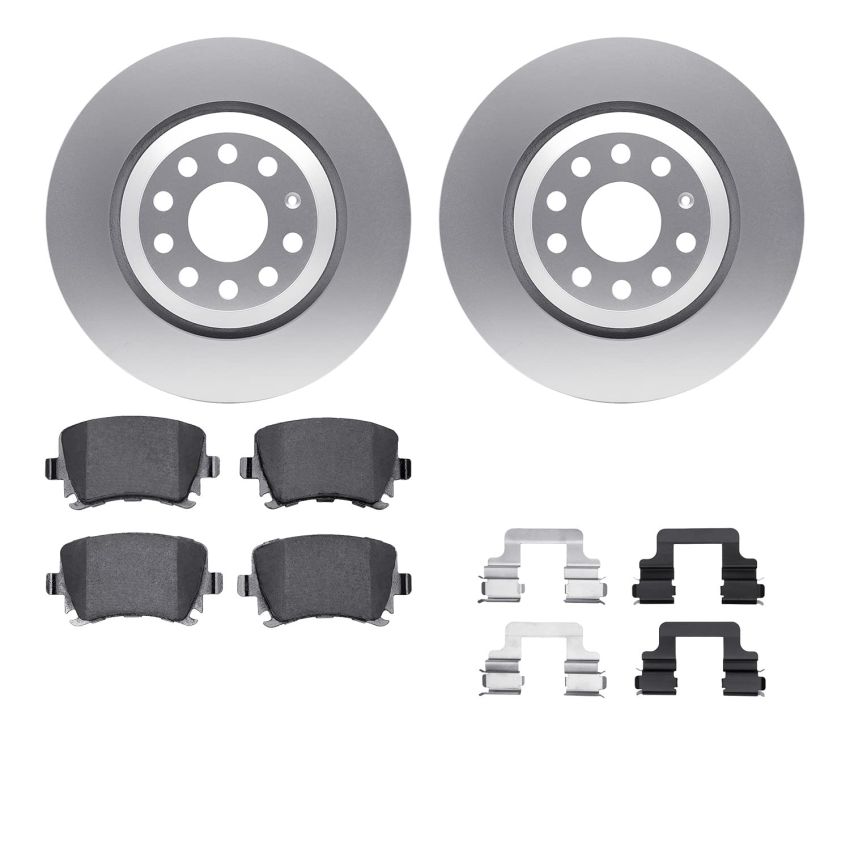 Dynamic Friction 4612-74020 Rotor Kit