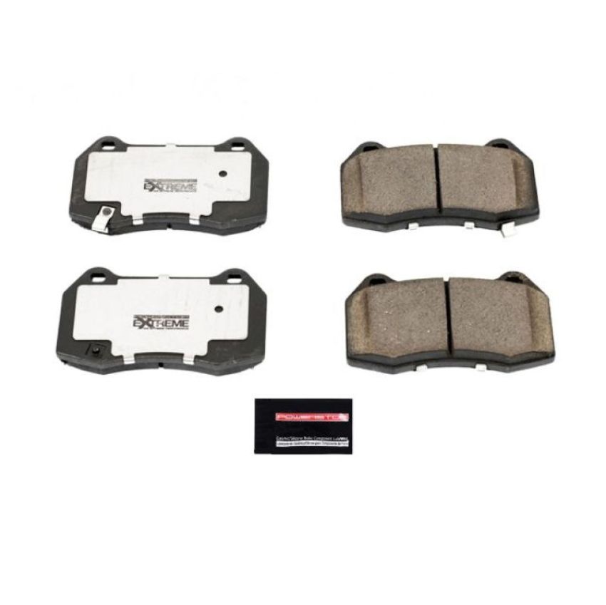 PowerStop Z26-960 PowerStop - Z26 Performance Carbon-Fiber Ceramic Brake Pads with Hardware Kit