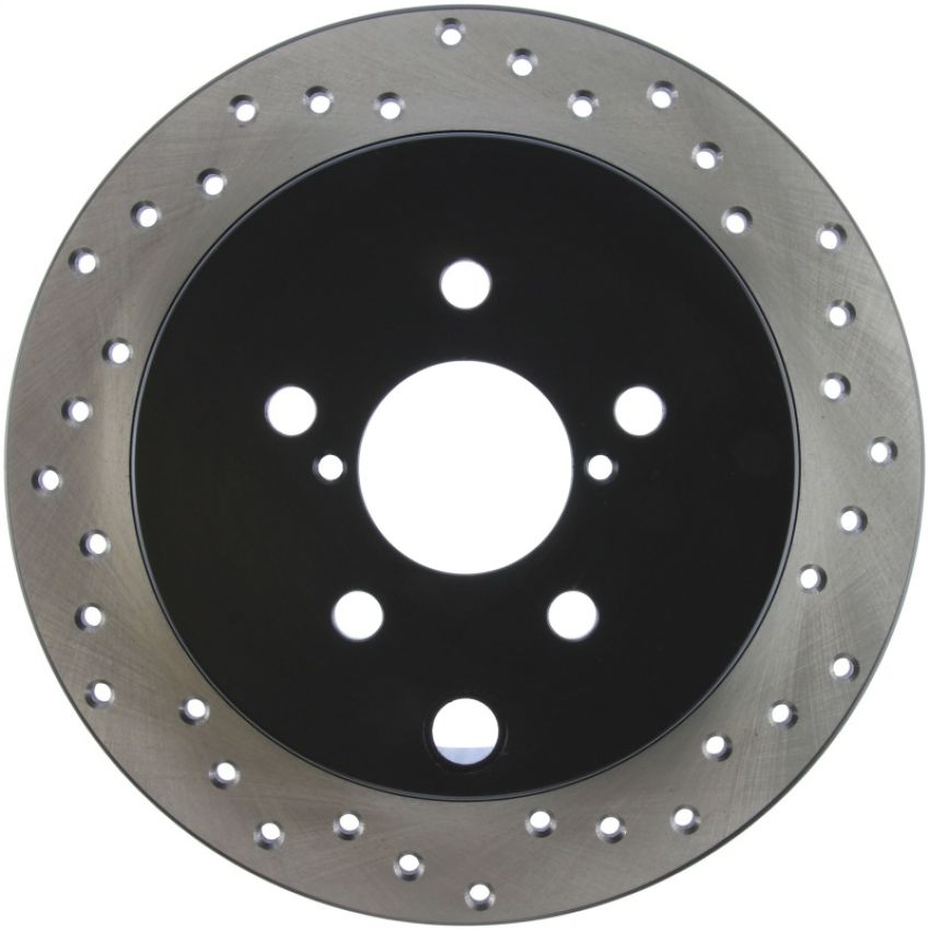 Stoptech 128.47033L Drilled Sport Brake Rotor