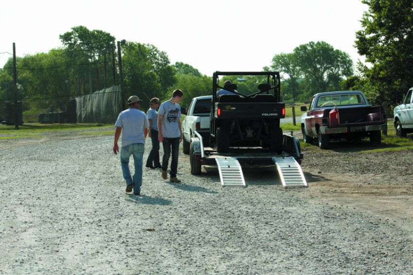 QuadBoss 570088 Folding Arch UTV Ramp 18X88 Pair