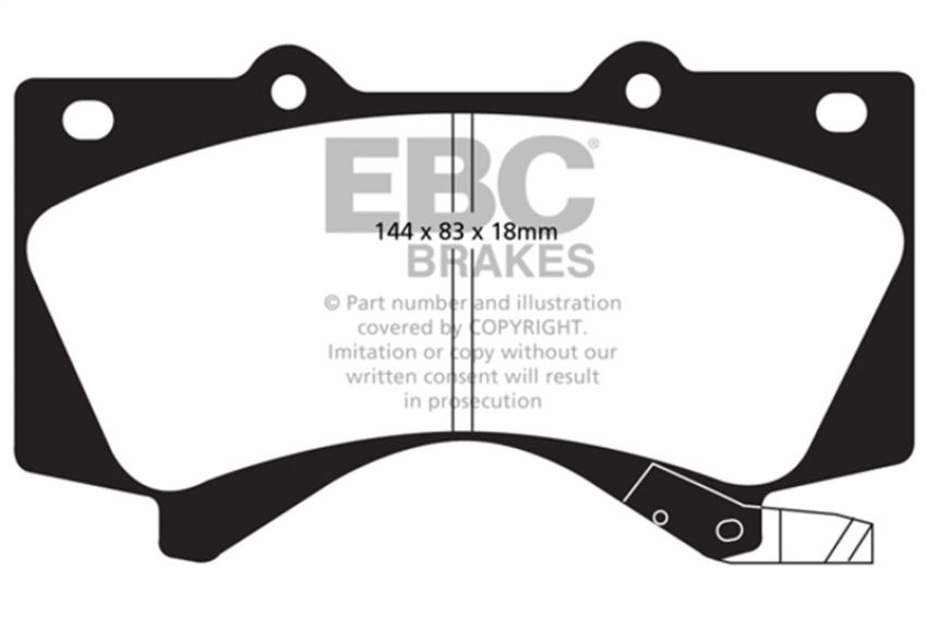 EBC Brakes ED91815 Truck/SUV Extra Duty Brake Pads