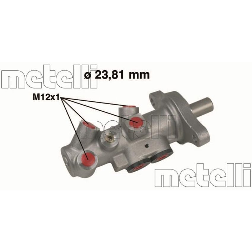 METELLI 05-0295 Brake Master Cylinder