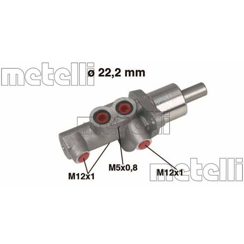 METELLI 05-0436 Brake Master Cylinder
