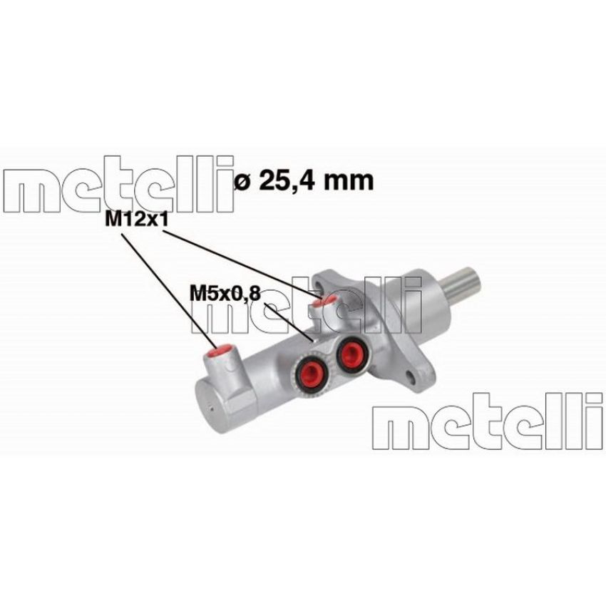 METELLI 05-0543 Brake Master Cylinder