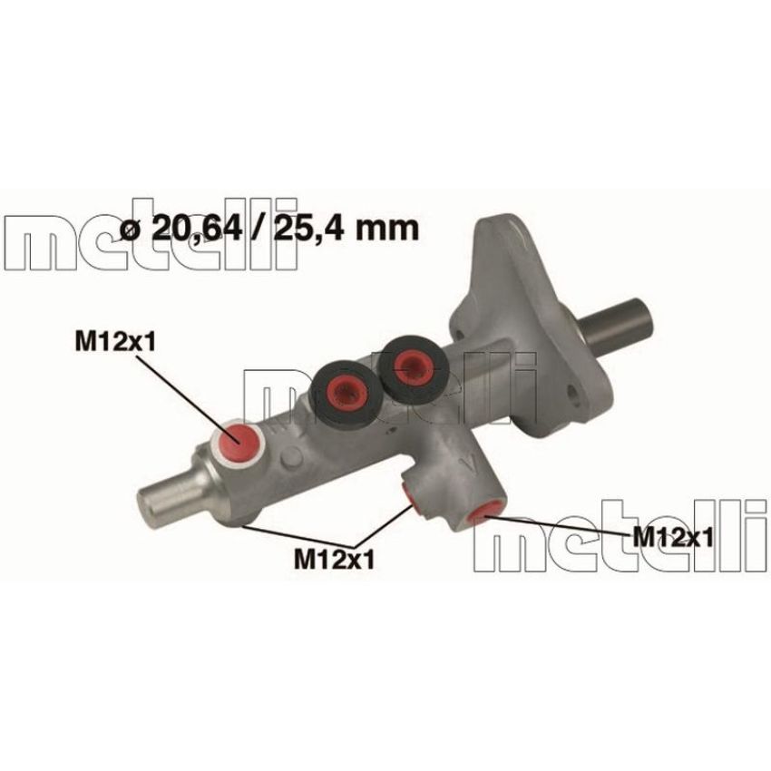 METELLI 05-0628 Brake Master Cylinder