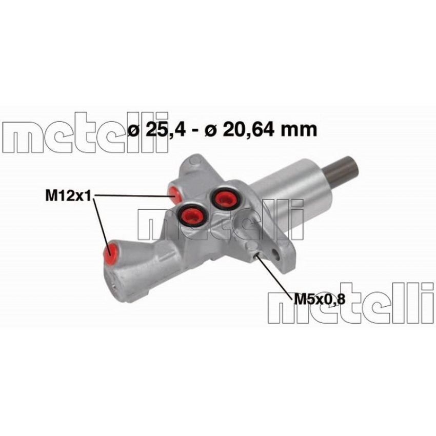 METELLI 05-0748 Brake Master Cylinder
