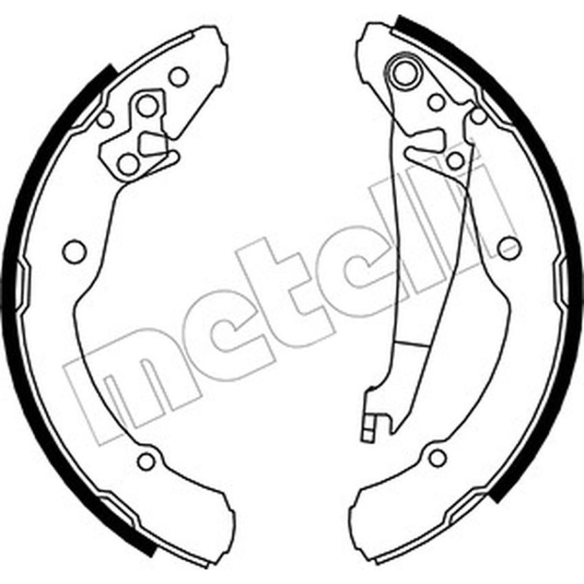 METELLI 53-0379 Parking Brake Shoe