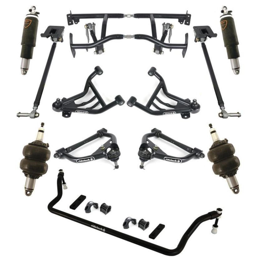 Ridetech 11170296 HQ Air Suspension System for 1970-1981 GM F-Body.