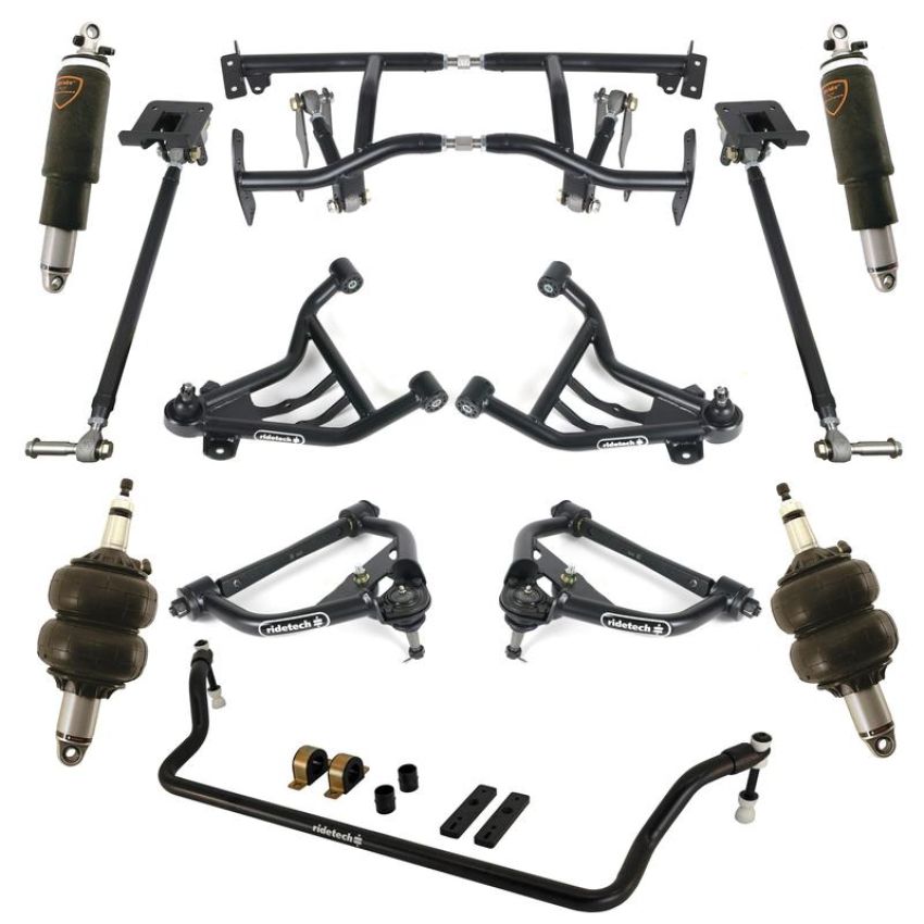 Ridetech 11170396 TQ Air Suspension System for 1970-1981 GM F-Body.
