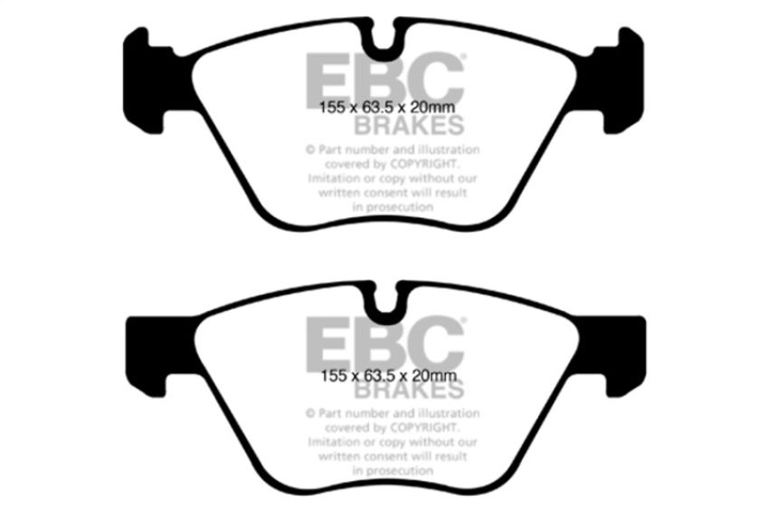 EBC Brakes DP21600 Greenstuff 2000 Series Sport Brake Pads
