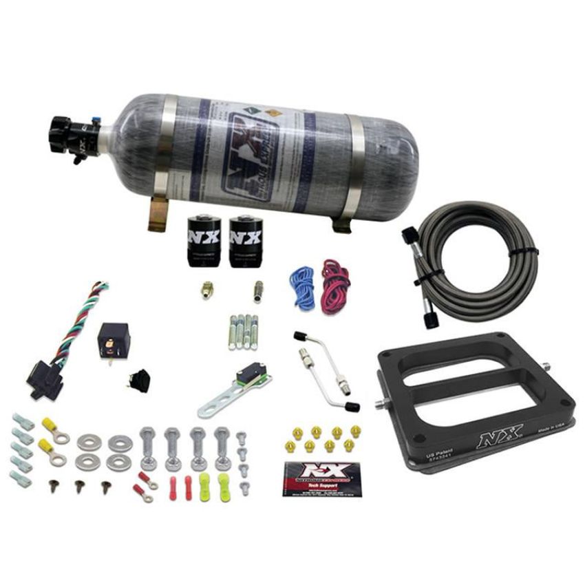 Nitrous Express 30070-12 Dominator/GASOLINE (50-100-150-200-250-300HP) WITH COMPOSITE BOTTLE