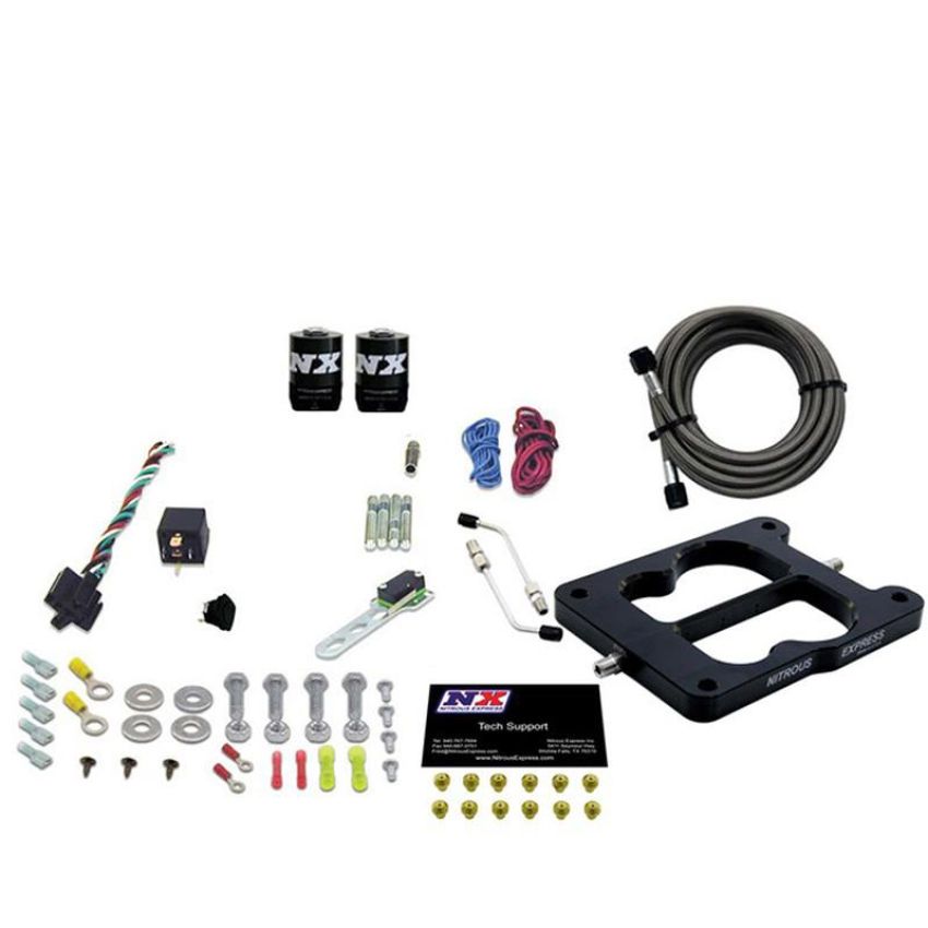 Nitrous Express 30080-00 Q-JET/HOLLEY SPREAD BORE (50-100-150-200-250-300HP) LESS BOTTLE
