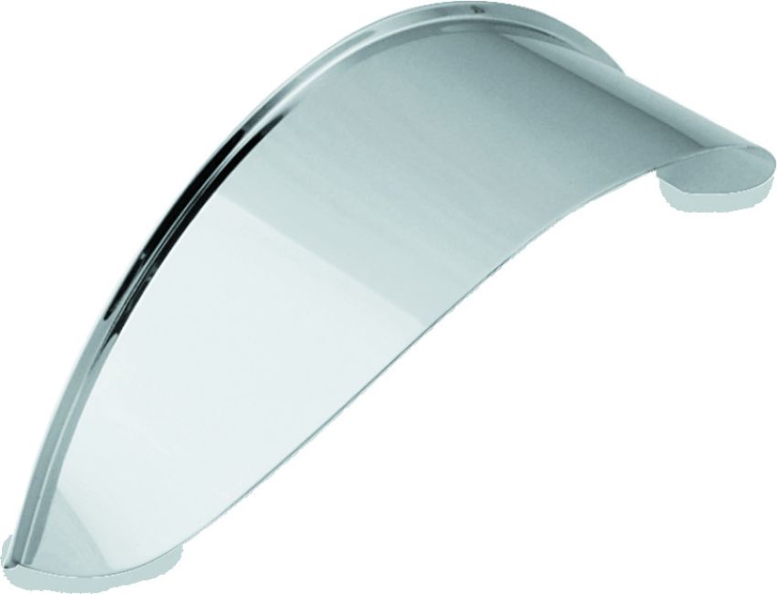 Bikers Choice 490523 Chrome Headlight Visor 7in Universal Custom Replaces H-D 67752-77T