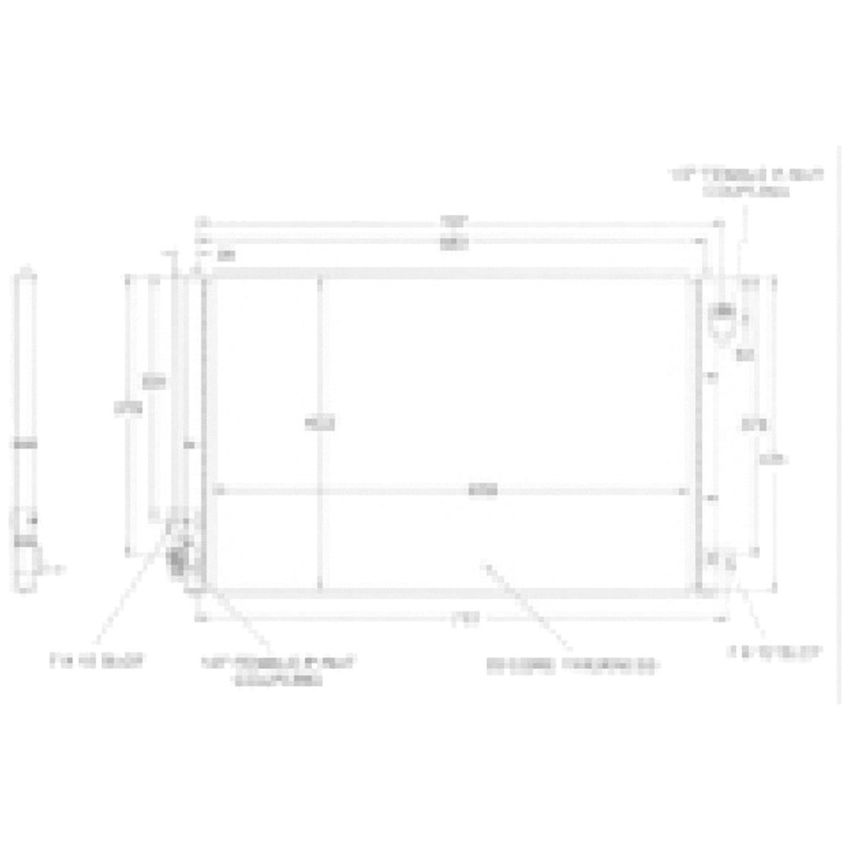 Global Parts Distributors LLC 3020C gpd Condenser 3020C