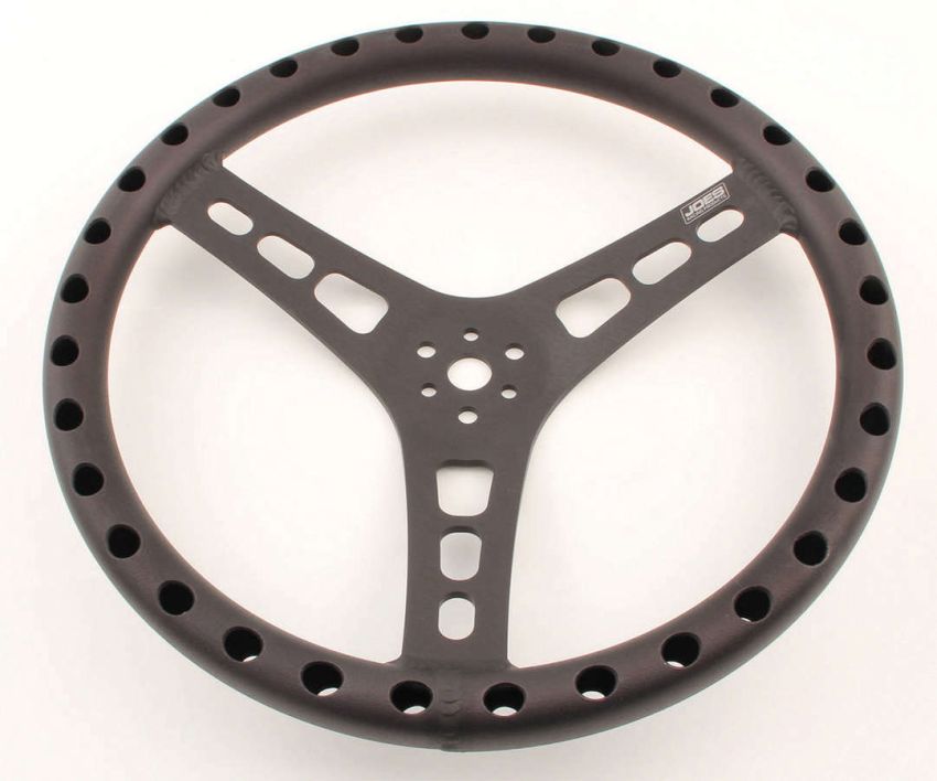 JOES RACING PRODUCTS JOE13514-B 14in Dished Steering Wheel Black