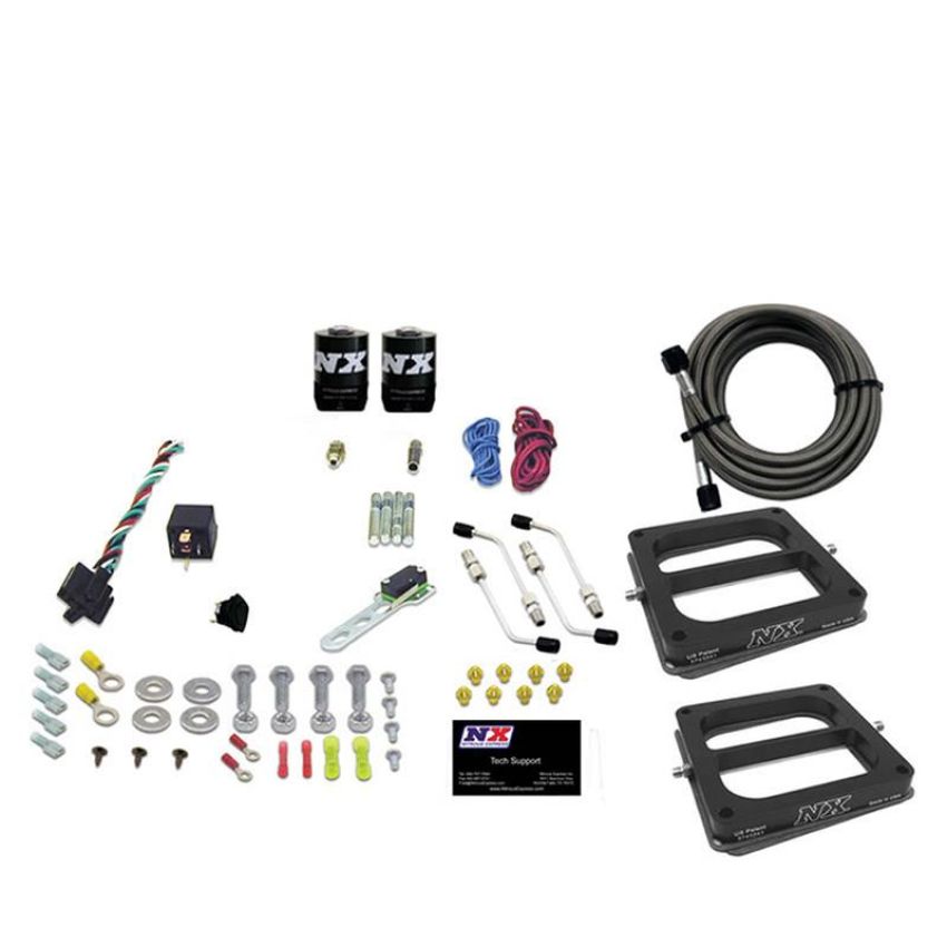Nitrous Express 30275-00 DUAL/Dominator/ALCOHOL (50-100-150-200-250-300HP) LESS BOTTLE