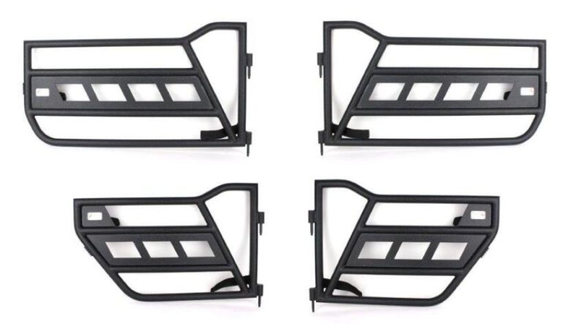 Fishbone Offroad FB24022 07-18 Jeep Wrangler JK 4 Door Front/Rear Tube Doors