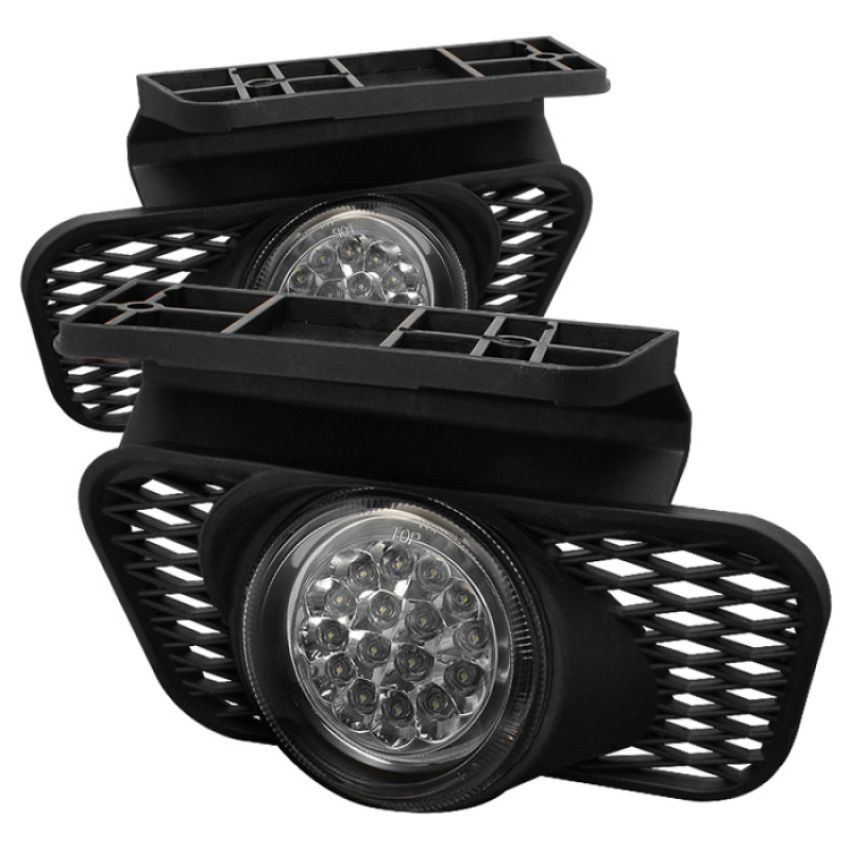 SPYDER 5015556 LED Fog Lights w/Switch
