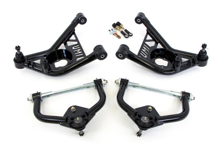 UMI Performance 265153-B 70-81 GM F-Body Tubular Upper & Lower A-arm Kit